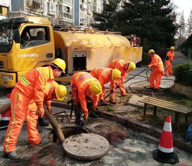 南区街道市政管道清淤