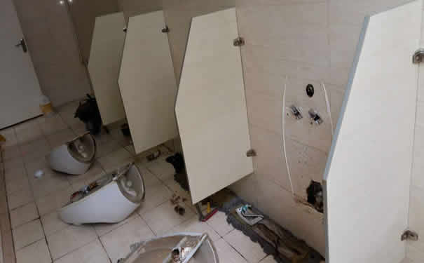 南区街道通下水